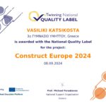 E twinning national quality label project